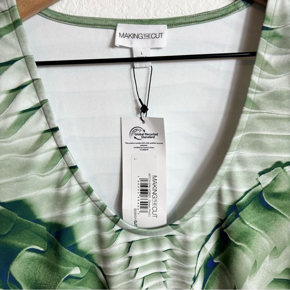 MAKING THE CUT SIZELARGE GREEN WOMEN BODYSUIT BRAND NEW WITH TAGS - Picture 5 of 6